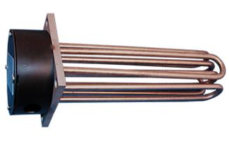 Flanged immersion heaters